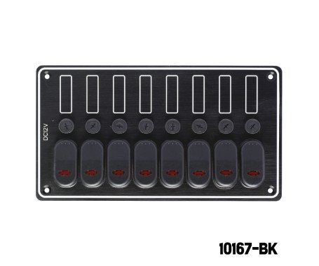 AAA - 8 Gang Switch Panel